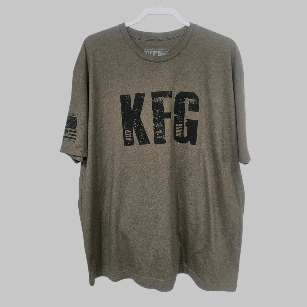 Til Valhalla Project KEEP F'N GOING Mens Tshirt